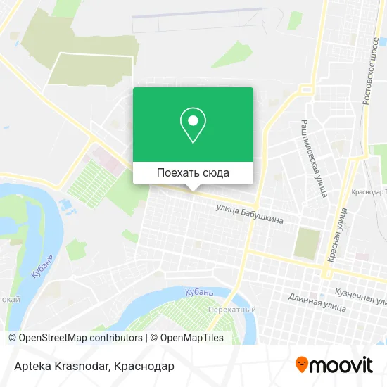 Карта Apteka Krasnodar