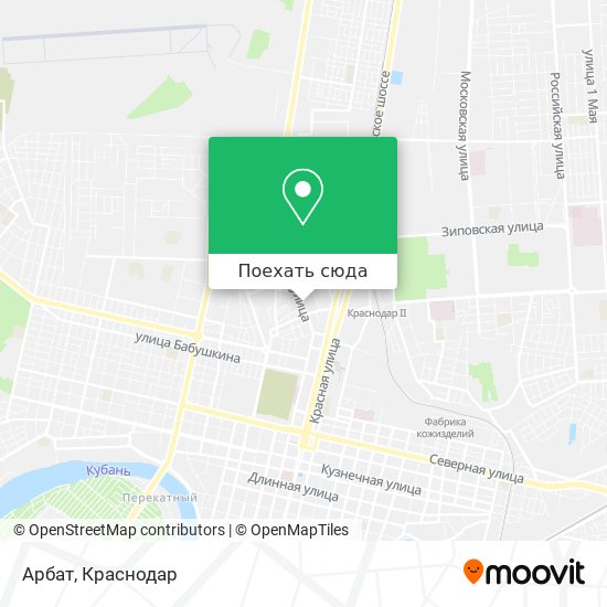 Карта Арбат