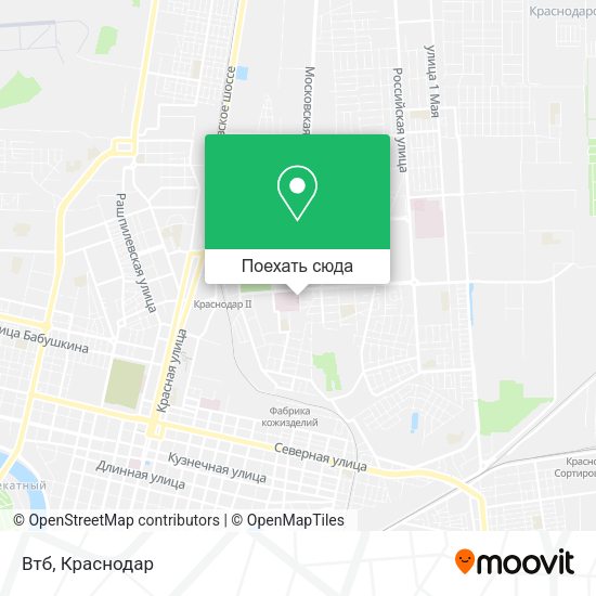 Карта Втб