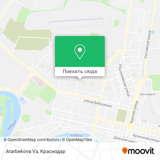 Карта Atarbekova Va