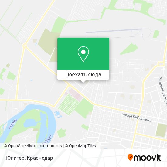 Карта Юпитер