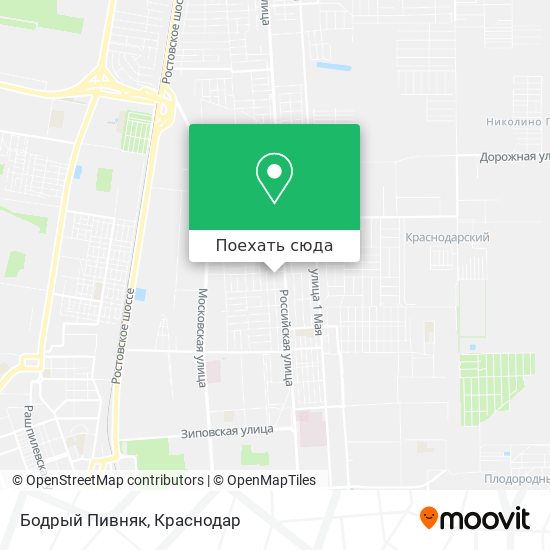 Карта Бодрый Пивняк
