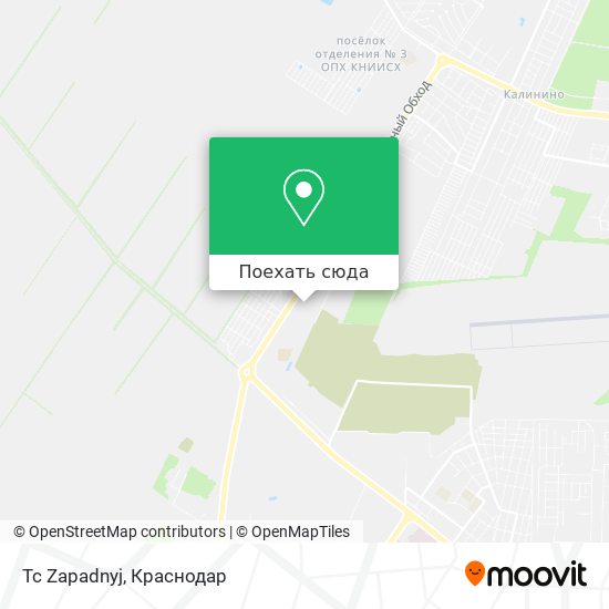 Карта Tc Zapadnyj