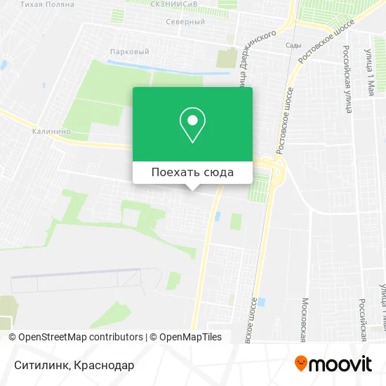 Карта Ситилинк