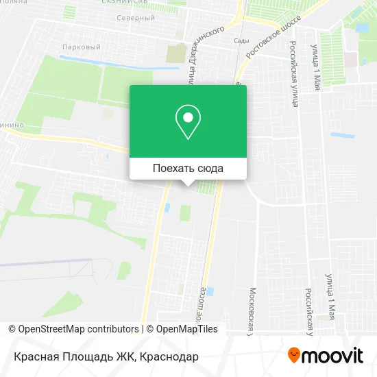 Карта Красная Площадь ЖК