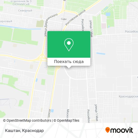 Карта Каштан