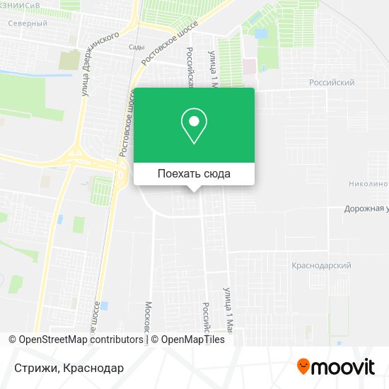 Карта Стрижи
