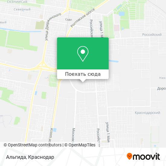 Карта Альгида