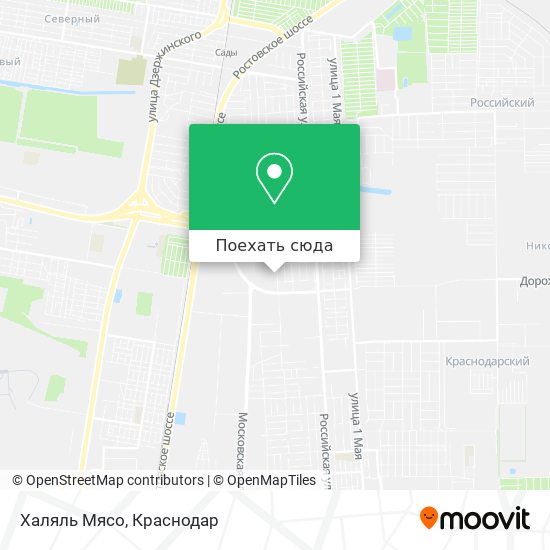 Карта Халяль Мясо