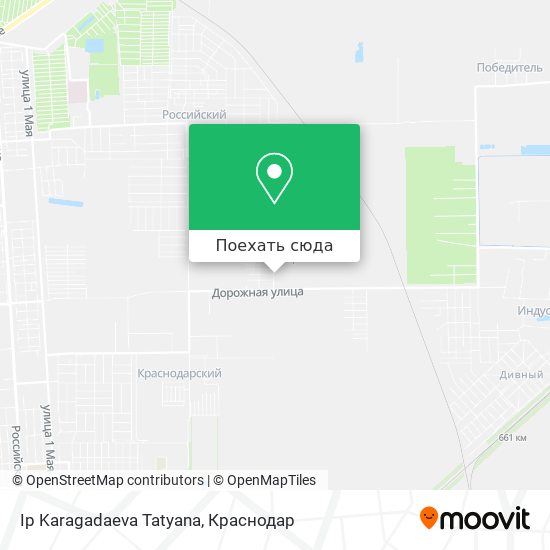 Карта Ip Karagadaeva Tatyana