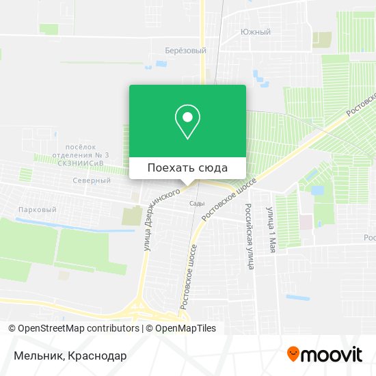 Карта Мельник
