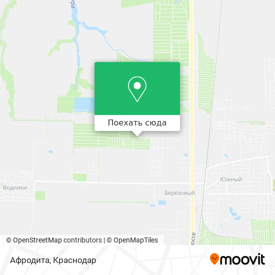 Карта Афродита