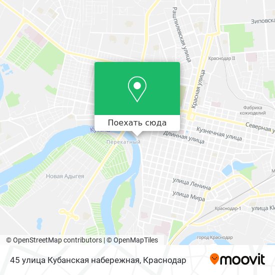 Карта 45 улица Кубанская набережная