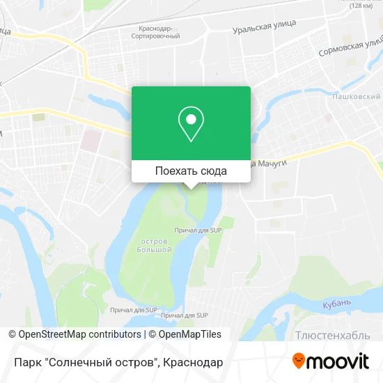 Карта Парк "Солнечный остров"