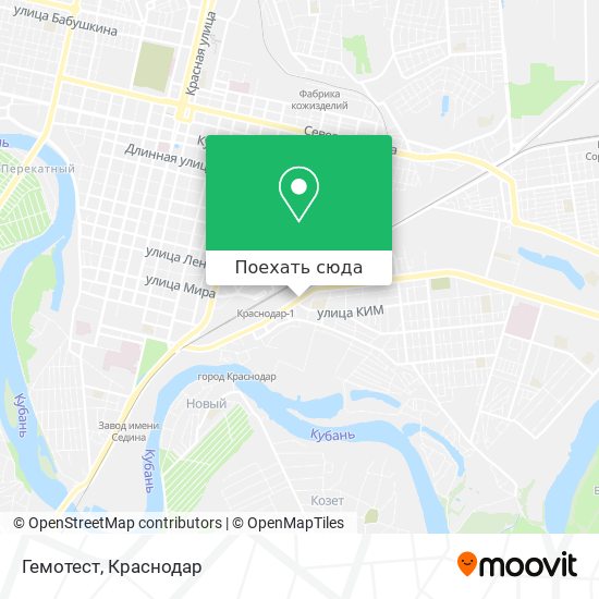 Карта Гемотест
