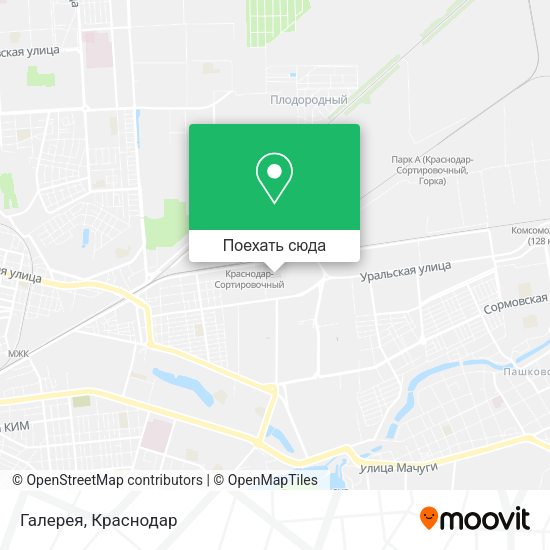Карта Галерея