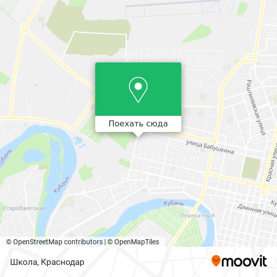 Карта Школа