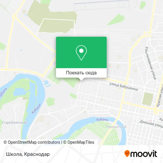 Карта Школа