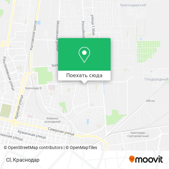 Карта Cl