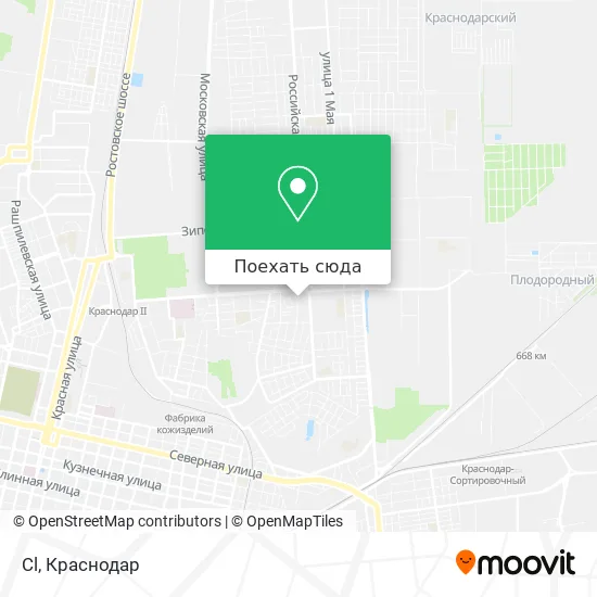 Карта Cl