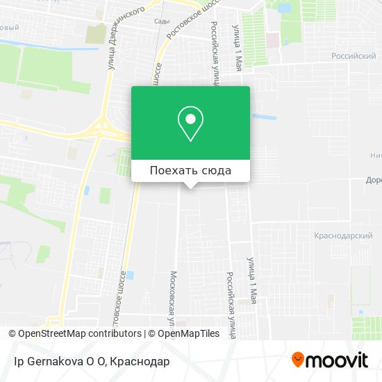 Карта Ip Gernakova O O