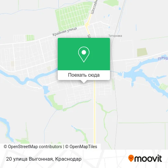 Карта 20 улица Выгонная
