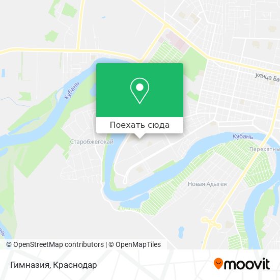 Карта Гимназия