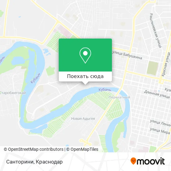Карта Санторини