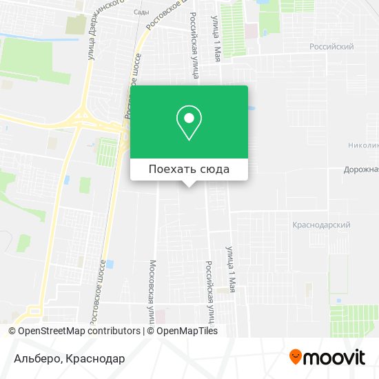 Карта Альберо