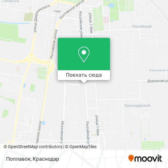 Карта Поплавок