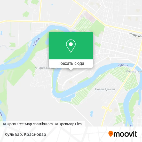 Карта бульвар