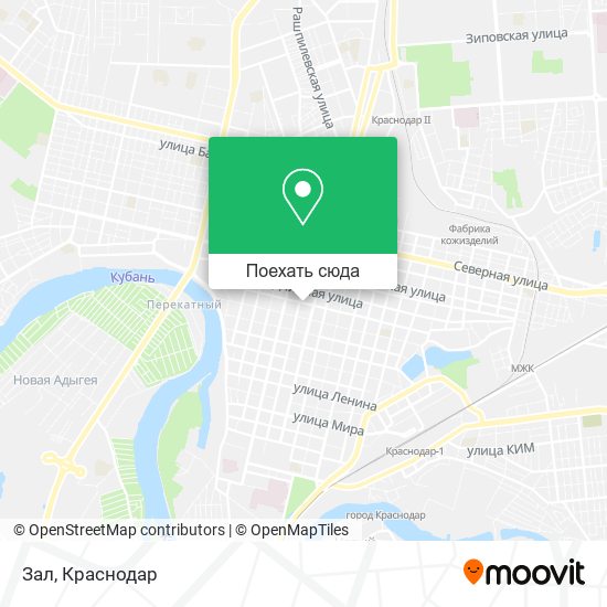 Карта Зал