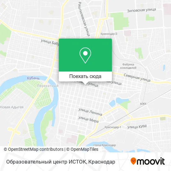 Карта Образовательный центр ИСТОК