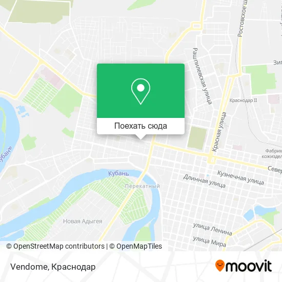 Карта Vendome