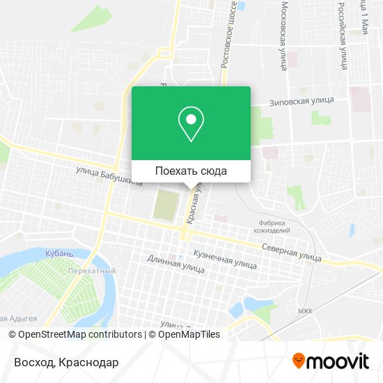 Карта Восход