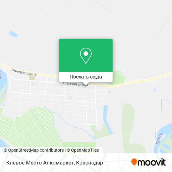 Карта Клёвое Место Алкомаркет