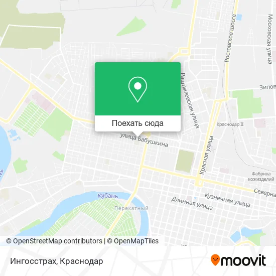 Карта Ингосстрах