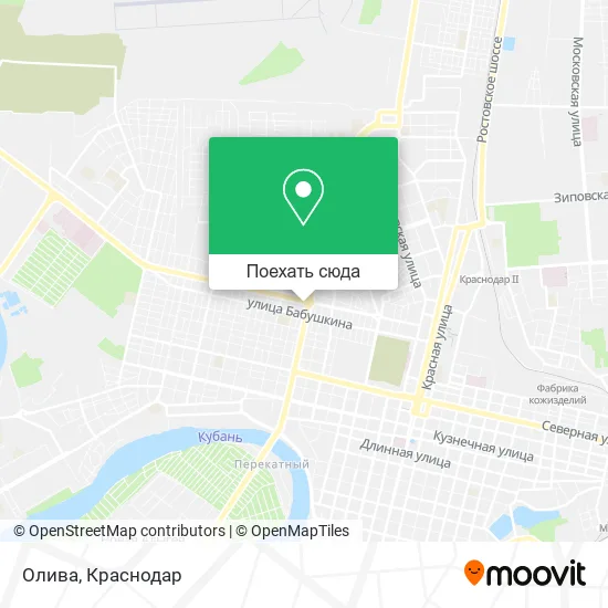 Карта Олива