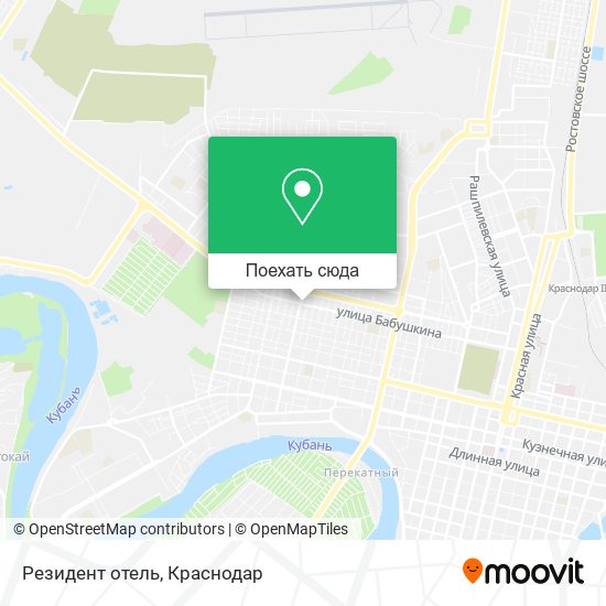 Карта Резидент отель