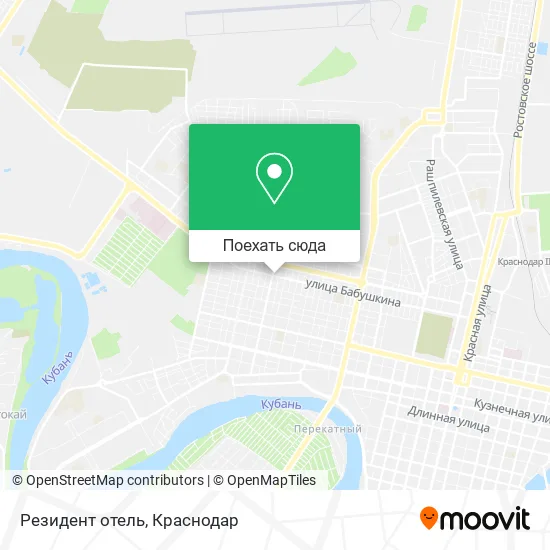 Карта Резидент отель