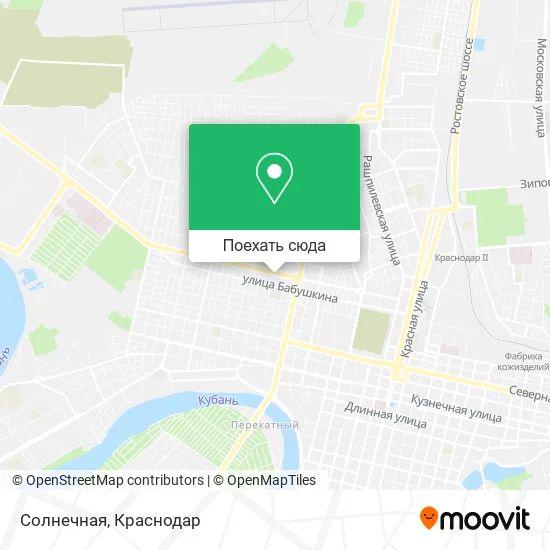 Карта Солнечная