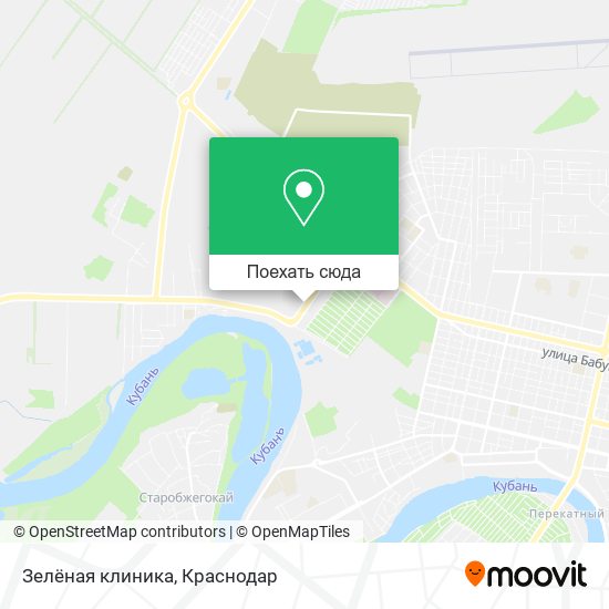 Карта Зелёная клиника
