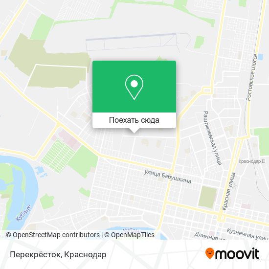 Карта Перекрёсток