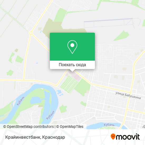 Карта Крайинвестбанк