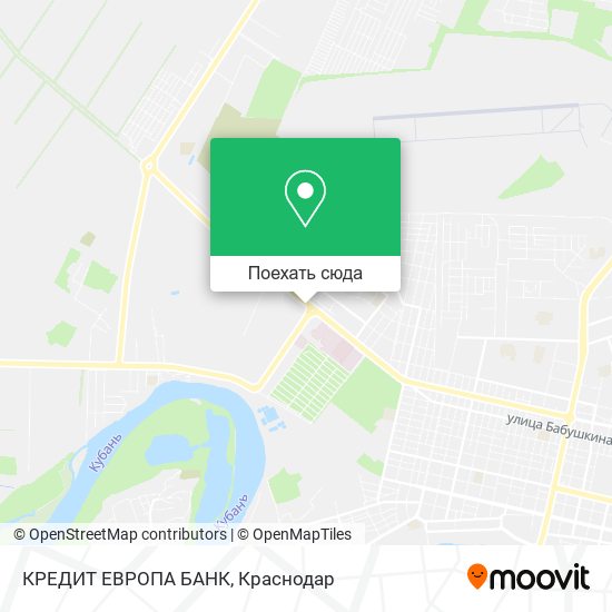 Карта КРЕДИТ ЕВРОПА БАНК