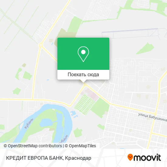 Карта КРЕДИТ ЕВРОПА БАНК