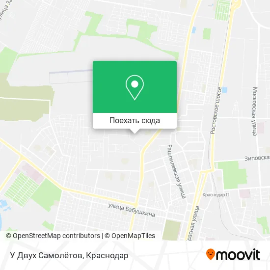 Карта У Двух Самолётов