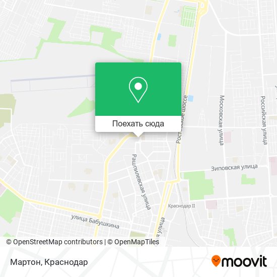 Карта Мартон