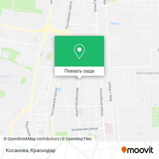 Карта Косанова