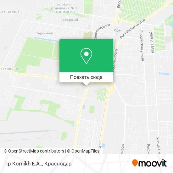 Карта Ip Kornikh E.A..